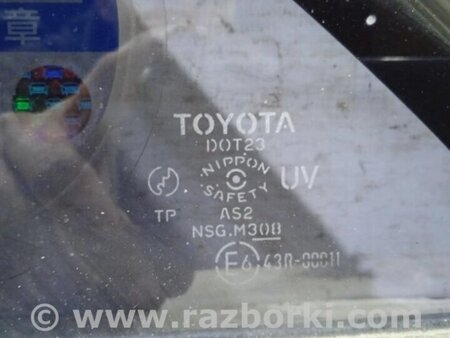ФОТО Скло двері задніх лівих (кватирка) для Toyota Camry 40 XV40 (01.2006-07.2011) Киев