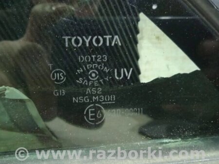 ФОТО Скло двері задніх лівих (кватирка) для Toyota Camry 40 XV40 (01.2006-07.2011) Киев