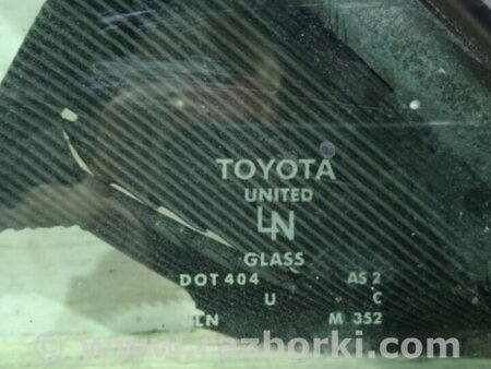 ФОТО Скло двері задніх лівих (кватирка) для Toyota Camry 40 XV40 (01.2006-07.2011) Киев