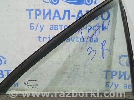 ФОТО Скло двері задньої правої (кватирка) для Toyota Camry 40 XV40 (01.2006-07.2011) Киев