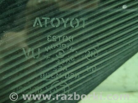 ФОТО Скло двері задньої правої (кватирка) для Toyota Camry 40 XV40 (01.2006-07.2011) Киев