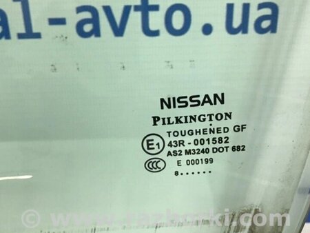 ФОТО Скло двері переднє ліве для Nissan Qashqai (07-14) Киев