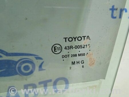 ФОТО Скло двері переднє ліве для Toyota Camry 40 XV40 (01.2006-07.2011) Киев