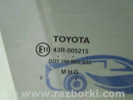 ФОТО Скло двері переднє праве для Toyota Camry 40 XV40 (01.2006-07.2011) Киев