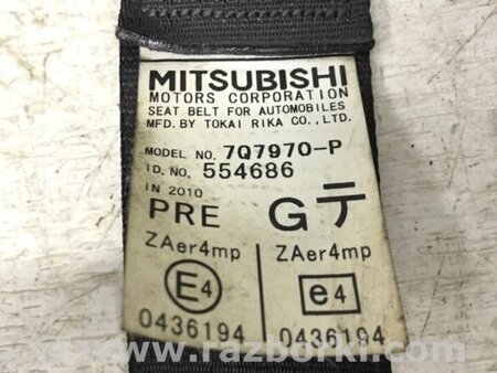 ФОТО Ремінь безпеки передній правий для Mitsubishi Lancer Киев