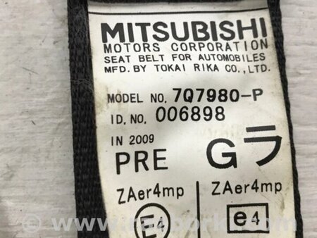 ФОТО Ремінь безпеки передній правий для Mitsubishi Lancer Киев