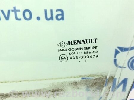 ФОТО Скло двері переднє ліве для Renault Megane Киев