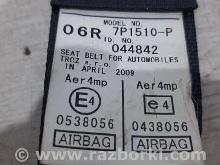ФОТО Ремінь безпеки передній правий для Toyota Avensis T270 (10.2008-12.2012) Киев