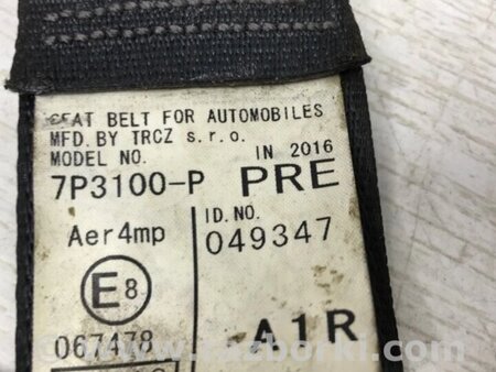 ФОТО Ремінь безпеки передній правий для Toyota Avensis T270 (10.2008-12.2012) Киев