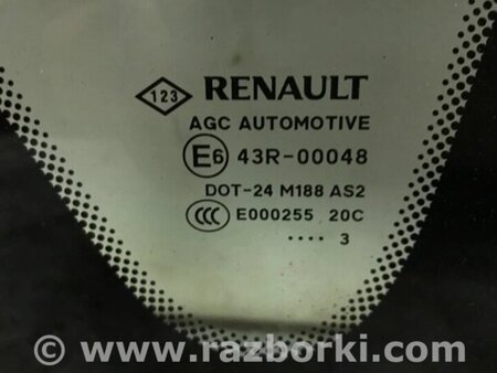 ФОТО Скло в кузов заднє праве для Renault Scenic Киев