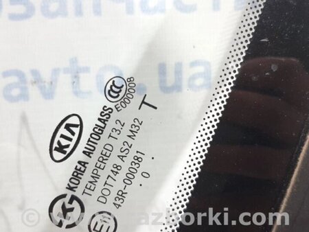 ФОТО Скло двері задніх лівих (кватирка) для KIA Sorento Киев