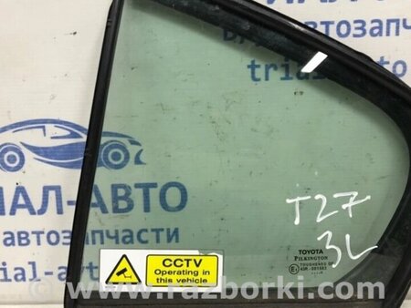 ФОТО Скло двері задніх лівих (кватирка) для Toyota Avensis T270 (10.2008-12.2012) Киев