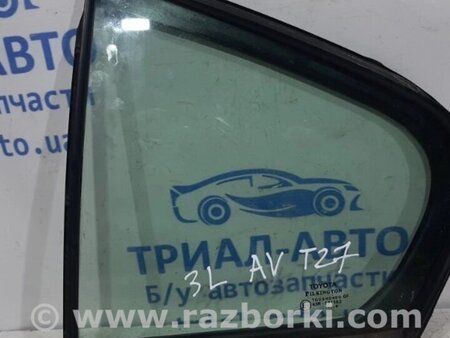 ФОТО Скло двері задніх лівих (кватирка) для Toyota Avensis T270 (10.2008-12.2012) Киев