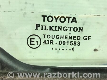 ФОТО Скло двері задньої правої (кватирка) для Toyota Avensis T270 (10.2008-12.2012) Киев