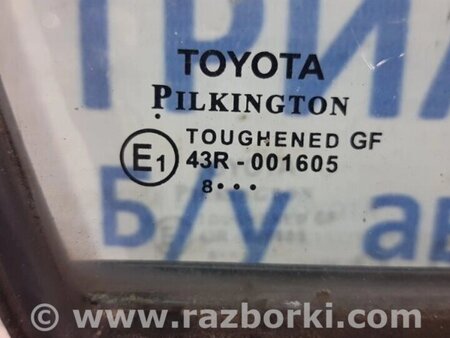 ФОТО Скло двері задньої правої (кватирка) для Toyota Avensis T270 (10.2008-12.2012) Киев