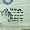 ФОТО Скло двері кутове праве для Renault Scenic Киев