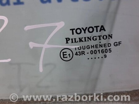 ФОТО Скло двері переднє ліве для Toyota Avensis T270 (10.2008-12.2012) Киев