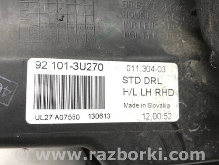 ФОТО Фара ліва галоген для KIA Sportage SL (2010-2015) Киев