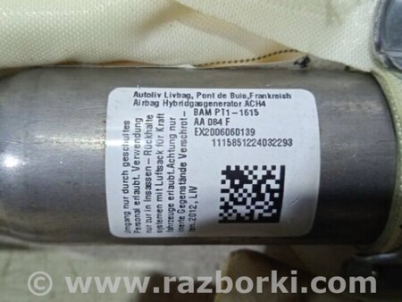 ФОТО AirBag стелі (шторка) правий для Ford Focus 3 (01.2010 - 03.2018) Киев