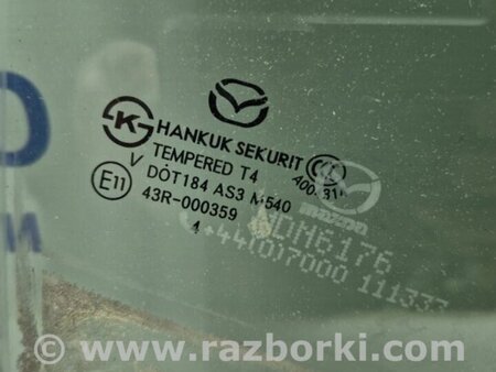 ФОТО Скло двері заднє праве для Mazda 3 BM (2013-...) (III) Киев