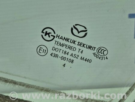 ФОТО Скло двері переднє ліве для Mazda 3 BM/BN (2013-2019) (III) Киев