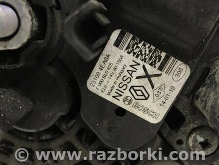 ФОТО Генератор для Nissan Qashqai (07-14) Киев