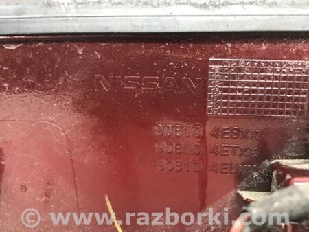 ФОТО Накладка кришки багажника для Nissan Qashqai (07-14) Киев