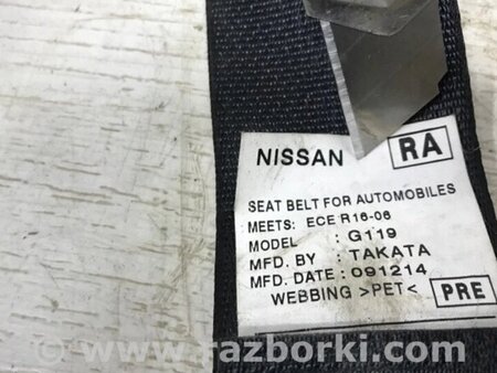 ФОТО Ремінь безпеки передній лівий для Nissan Qashqai (07-14) Киев