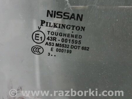 ФОТО Скло двері заднє праве для Nissan Qashqai (07-14) Киев