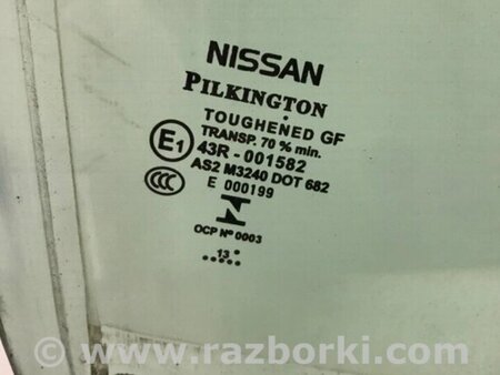 ФОТО Скло двері переднє праве для Nissan Qashqai (07-14) Киев