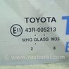 ФОТО Скло двері задніх лівих (кватирка) для Toyota Camry 40 XV40 (01.2006-07.2011) Киев