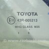 ФОТО Скло двері задніх лівих (кватирка) для Toyota Camry 40 XV40 (01.2006-07.2011) Киев