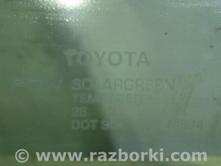 ФОТО Скло двері задніх лівих (кватирка) для Toyota Corolla E150 (11.2006-08.2013) Киев