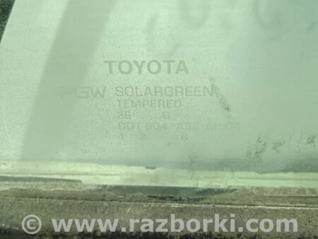 ФОТО Скло двері задньої правої (кватирка) для Toyota Corolla E150 (11.2006-08.2013) Киев