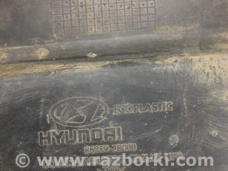ФОТО Накладка замка капота для Hyundai Santa Fe CM (05-12) Киев