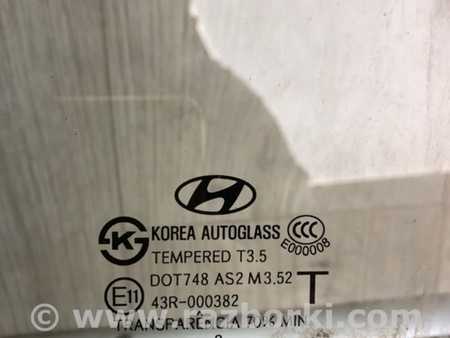 ФОТО Стекло двери для Hyundai Santa Fe CM (05-12) Киев
