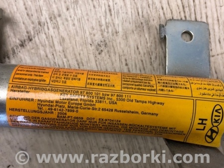 ФОТО AirBag шторка для Hyundai Elantra HD (04.2006-03.2012) Киев