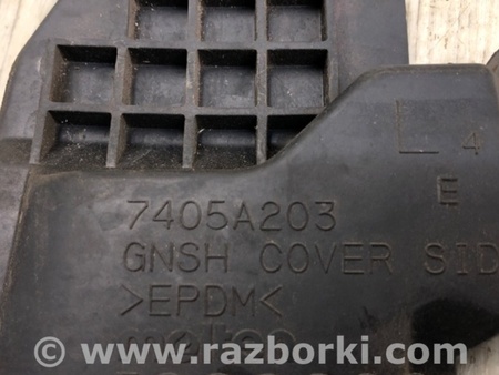 ФОТО Пластик под лобовое стекло (Жабо) для Mitsubishi Lancer X 10 (08-17) Киев