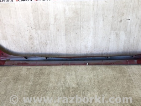 ФОТО Накладка порога наружная для Mitsubishi Lancer X 10 (08-17) Киев