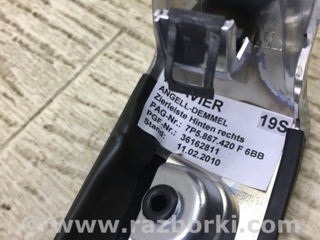 ФОТО Накладка двери внутренняя для Porsche Cayenne Type 958 (10-18) Киев