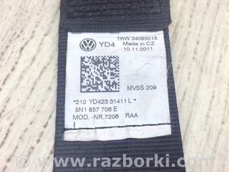 ФОТО Ремень безопасности для Volkswagen Tiguan (11-17) Киев