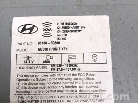ФОТО Магнитола для Hyundai Sonata YF (09.2009-03.2014) Киев