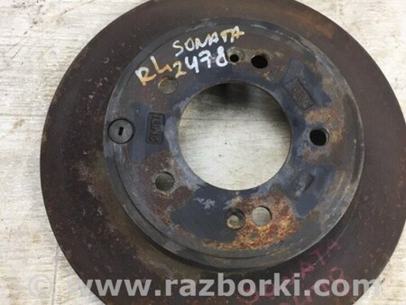 ФОТО Диск тормозной задний для Hyundai Sonata YF (09.2009-03.2014) Киев