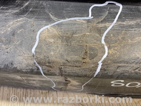 ФОТО Усилитель заднего бампера для Hyundai Sonata YF (09.2009-03.2014) Киев