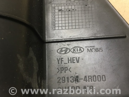 ФОТО Дефлектор радиатора для Hyundai Sonata YF (09.2009-03.2014) Киев