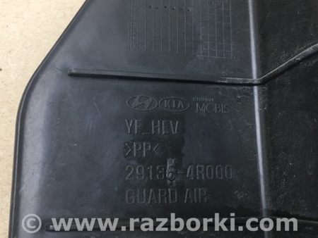 ФОТО Дефлектор радиатора для Hyundai Sonata YF (09.2009-03.2014) Киев