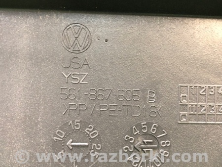 ФОТО Накладка крышки багажника для Volkswagen Passat B7 (09.2010-06.2015) Киев