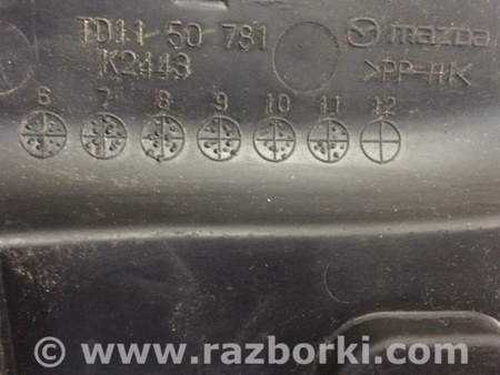 ФОТО Пластик под лобовое стекло (Жабо) для Mazda CX-9 TB (2007-2016) Киев