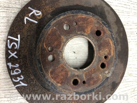 ФОТО Диск тормозной задний для Acura TSX CU2 (03.2008-05.2014) Киев
