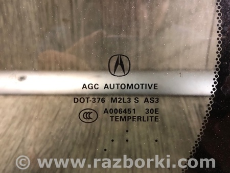 ФОТО Стекло двери глухое для Acura RDX TB3, TB4 (03.2012-12.2015) Киев